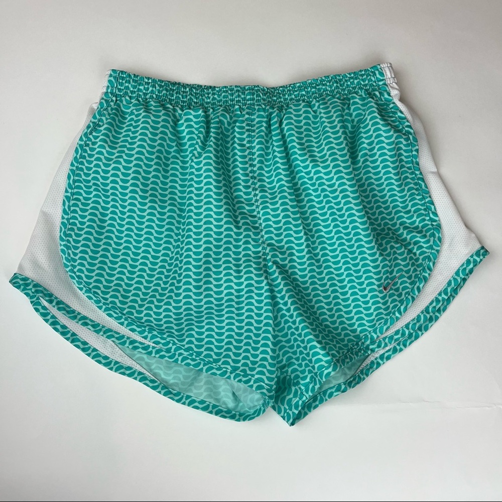 Turquoise Nike Running Shorts